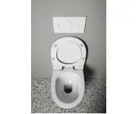 ISVEA ABSOLUTE závěsná WC mísa, Rimless, 35x50cm, bílá (3)