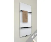 Koupelnový radiátor PMH ZONE Z1WH 450x1170, Bílá matná