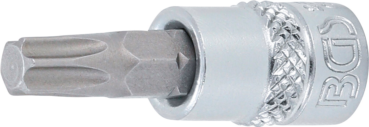 Bgs hlavice zástrčná 1/4" pro t-profil t 35, zatíž. do 2kg