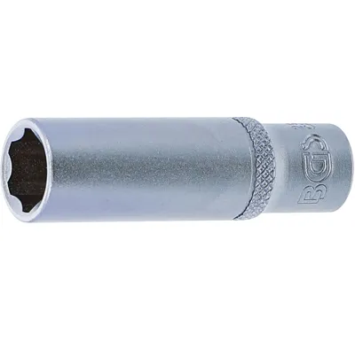 BGS Hlavice nástrčná 1/4" "Super Lock" prodloužená, 10 mm