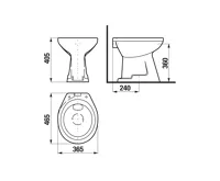JIKA WC mísa SAM | svislý odpad, hluboké splachování 821227 (1)
