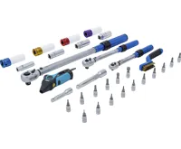 BGS Sada momentových klíčů, 6,3 mm (1/4"), 10 mm (3/8"), 12,5 mm (1/2"), 2 - 24 Nm, 31dílná (1)