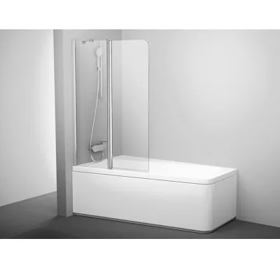 Ravak Vanová zástěna 10CVS2-100 L bright alu+Transparent