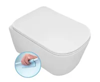 KERASAN TRIBECA závěsná WC mísa, Rimless, 35x54cm, bílá KERASAN TRIBECA závěsná WC mísa, Rimless, 35x54cm, bílá