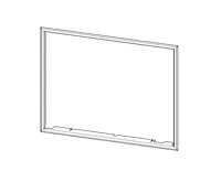 ROMOTOP Krycí rámeček I2H RAM06 krycí ROMOTOP Krycí rámeček I2H RAM06 krycí