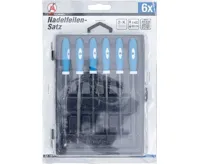 BGS Pilníky jehlové, 140 mm, 6 dílná sada (2)
