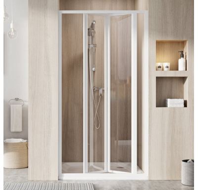 Ravak Sprchové dveře SDZ3-100 bílá+Pearl