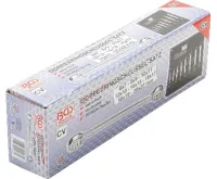 BGS Klíče očkové 6x7 - 20x22 mm, sada 8 dílů, extra ploché (5)