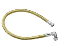 NOVASERVIS Plynová připojovací hadice s kolínkem 1/2" MM-0,5m - WGK0500