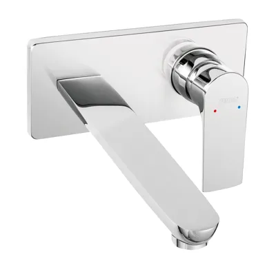 NOVASERVIS Umyvadlová nástěnná podomítková baterie ALGEO SQUAREchrom - BAQ3PA22