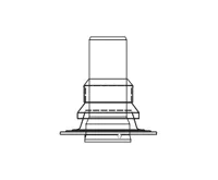 ALMEVA FLEX komínová plastová hlavice komplet 160mm ALMEVA FLEX komínová plastová hlavice komplet 160mm