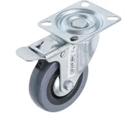 BGS Otočné kolečko s brzdou, se základnou, O 75 mm