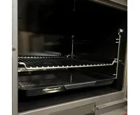 PLAMEN Sporák na tuhá paliva 850 GLAS - P černý (4)