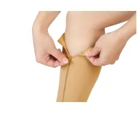 Wellife Kompresní punčochy FIT se zipem S-M tělové (1)