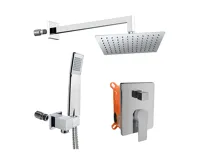 Sprchový set s dvoucestnou podomítkovou bateríí