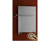 Koupelnový radiátor PMH horizontální PEGASUS PGLSS 1208x500 mm, Karáčovaná nerez (5)