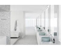 GSI NUBES keramické umyvadlo na desku průměr 40cm, ghiaccio mat (3)