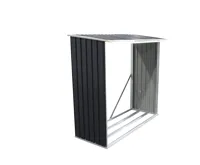 Přístřešek na dřevo plechový HESTIA CW-A antracit IWH-10230010