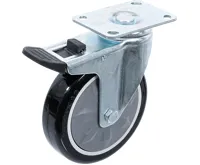 BGS Otočné kolečko | s montážní deskou a brzdou | pro BGS 4235, 6070 – BGS 4235-2