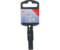 BGS Silová nástrčná hlavice, šestihranná, prodloužená,  6,3 mm (1/4"),  7 mm (3)