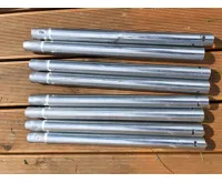 GoodJump 4UPVC modrá trampolína 366 cm s ochrannou sítí + žebřík - Inside (15)