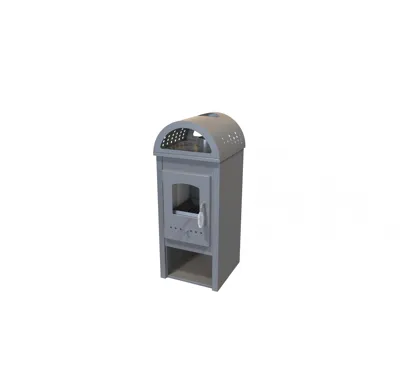 BELLA THALIA, krbová kamna NERA PLUS ECO 5,4 kW, teplovzdušná, antracitová