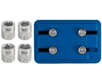 BGS Hlavice nástrčné speciální na brzdové třmeny kotoučových brzd, pohon vnější šestihran 12