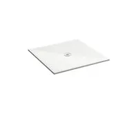 GSI Keramická sprchová vanička, čtverec 100x100x2cm, bílá mat (1)