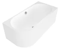 POLYSAN VIVA R MONOLITH asymetrická vana 170x75x60cm, bílá POLYSAN VIVA R MONOLITH asymetrická vana 170x75x60cm, bílá