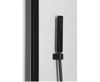 SAPHO DIMY sprchový sloup s termostatickou baterií, černá mat (7)