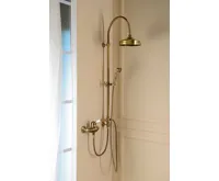 SAPHO VANITY sprchový sloup k napojení na baterii, hlavová, ruční sprcha, bronz (4)