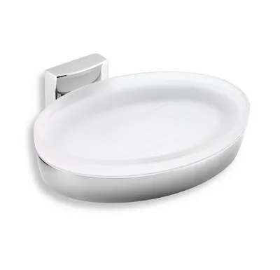 NOVASERVIS Mýdlenka sklo Metalia 12 chrom - 0236,0