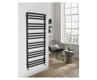 SAPHO FANTINA otopné těleso 500x1215 mm, černá mat (1)