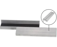 BGS Čelisti ochranné na svěrák 125 mm, V-profil, hliník, 2 ks