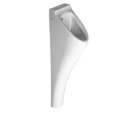KERASAN AQUATECH urinál na postavení se zakrytým přívodem vody 21x92,5x30 cm, včetně sifonu, bílá