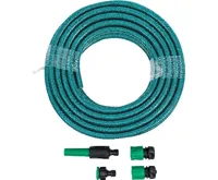 BGS Hadice na vodu ,  PVC ,  s vodní stříkací pistolí a rychlospojkami ,  15 m ,  6 ks. (2)