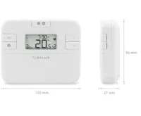 SALUS Týdenní programovatelný termostat RT510, Drátové (1)