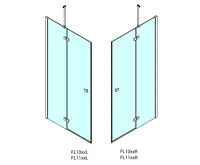 POLYSAN FORTIS sprchové dveře 1200mm, čiré sklo, levé (10)