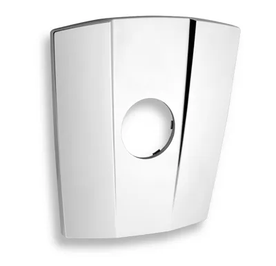 NOVASERVIS Kryt podomítkového boxu TRAPEZ chrom - KRYT0050F,0
