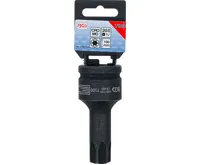 BGS Hlavice zástrčná tvrzená, délka 100 mm, 20 mm (3/4"), T-profil (pro Torx) T100 - BGS 6185- (2)