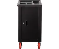 BGS Dílenský vozík, 6 zásuvek, 1 boční dvířka, prázdný (4)