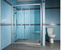 Ravak Sprchové dveře Rapier NRDP4-150 white+transparent