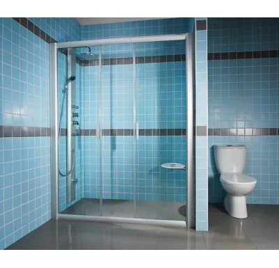 Ravak Sprchové dveře Rapier NRDP4-140 satin+transparent