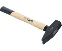 BGS Kladivo 800 g ,zámečnické,Hickory rukojeť,ocelový klín,TÜV / GS (1)