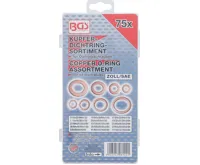 BGS Podložky těsnící měděné,75 kusů sada (2)