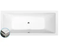 POLYSAN KRYSTA SLIM obdélníková vana 180x70x39cm, bílá POLYSAN KRYSTA SLIM obdélníková vana 180x70x39cm, bílá