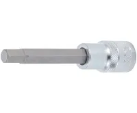 BGS Hlavice nástrčná, délka 100 mm, 12,5 mm (1/2"), vnitřní šestihran 9 mm BGS Hlavice nástrčná, délka 100 mm, 12,5 mm (1/2"), vnitřní šestihran 9 mm