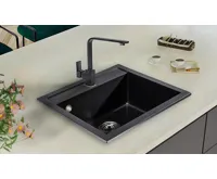 GRANISIL ELDOS 560 Granitový dřez, černý (5)