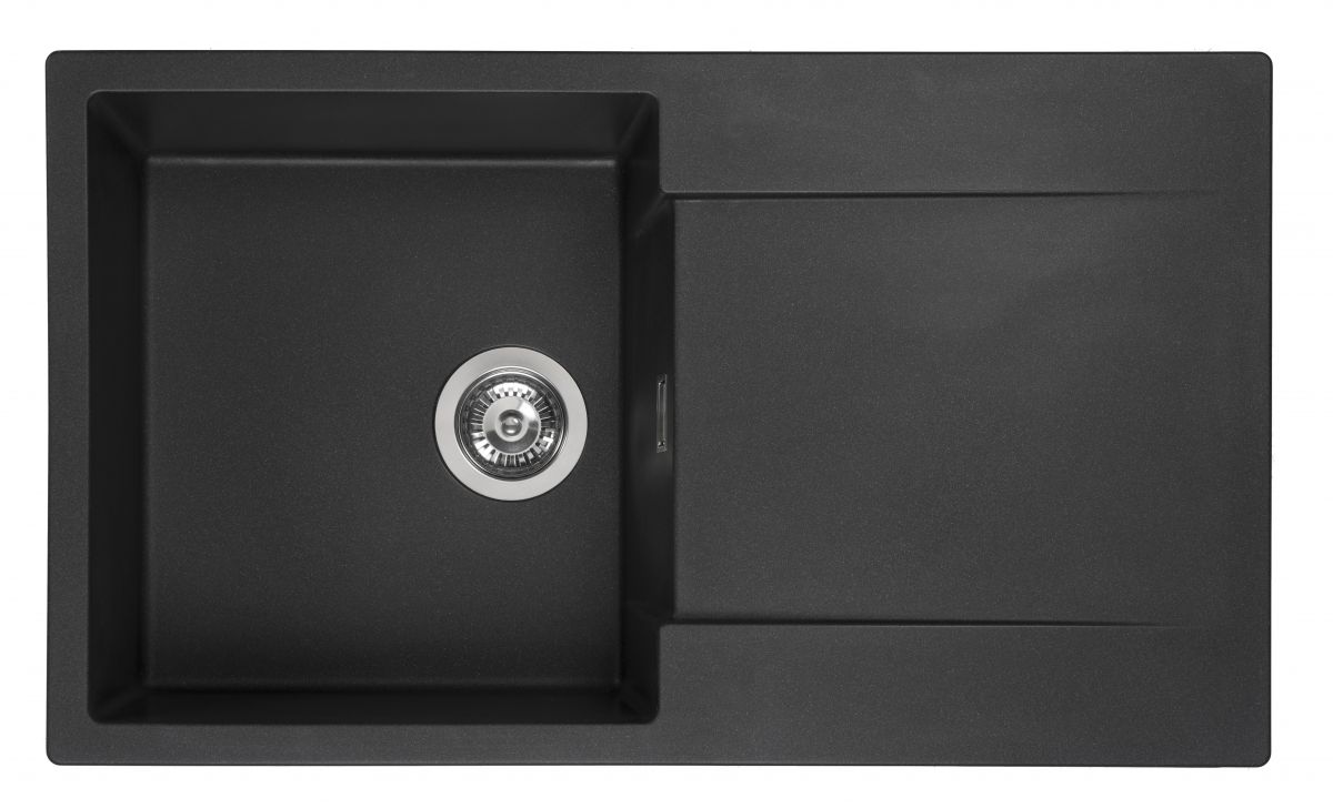 Reginox amsterdam 860.0 black metalic (silvery)
