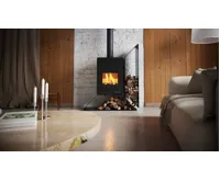 HS Flamingo Krbová kamna FLAMINGO DELUXE ® KAMPA pravá, černá (23)